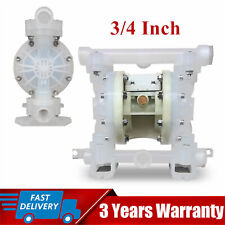Chemical Air-operated Double Diaphragm Pump Industrial 34inch Inlet Outlet