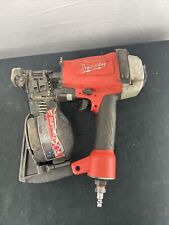 Milwaukee 7220-20 Coil Roof Nailer Tested Working 62543