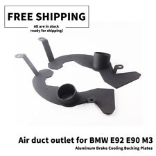 Aluminum Brake Cooling Backing Plates Air Duct Outlet For Bmw E92 E90 M3