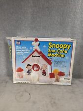 Vintage Snoopy Sno-cone Machine