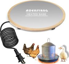 Chicken Water Heater - Heated Chicken Waterer - 125w Heated Poultry Drinker