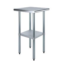 20 In. X 20 In. Stainless Steel Work Table Metal Utility Table