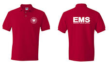Emergency Medical Services Ems Logo Paramedic Polo T Shirts S-5xl Sizes