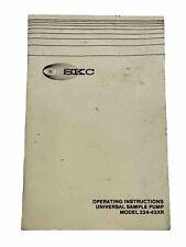 Skc 224-43xr Universal Sample Pump Operating Instruction Manual Only Ships Fast