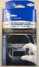 Miller 216327 Welding Helmet Replacement Inside Safety Lens Plate Package Of 5
