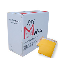 Airndefense 250 0 6.5x10 Yellow Poly Bubble Mailers Shipping Padded Envelope