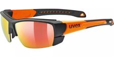 Uvex Sportstyle 309 Black Mat Orange Sunglasses
