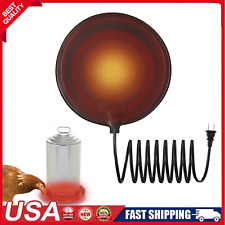 Heated Chicken Waterer Poultry Drinker Heater Base Silicone Heated Pad Usa