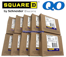 10 Pcs Qo115pcafi Square D Qo 1 Pole 15 Amp Arc Fault Plug On Circuit Breakers