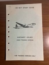 Northwest Airlines Dc-67 Study Guide Published September-1962
