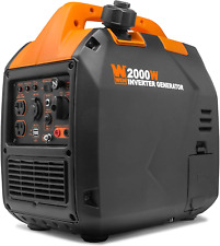 Wen 56203i Super Quiet 2000-watt Portable Inverter Generator Wfuel Shut Off Ca