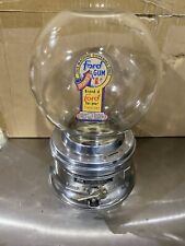 Glass Globe Ford Gumball Machine W Original Key Ford Gum And Machine Co Usa