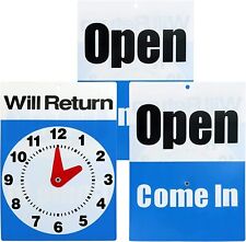 Business Hour Open Closed Sign Bundle Of Office Hours Sign Will Return Clock W