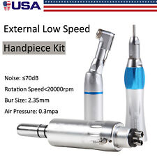 Nsk Style Dental Contra Angle Straight Air Motor 4h Slow Speed Handpiece Fast