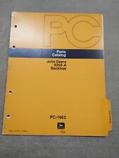 John Deere 9250-a Backhoe Parts Catalog Pc-1662