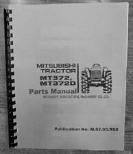 Tractor Service Parts Manual Fits Mitsubishi Tractor Mt372 Mt372d - Parts Manu