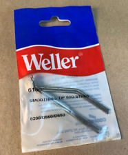 2 Weller 6160 Smoothing Tip Replacement Wo Studs Soldering Iron 8200d550d650