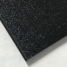 Abs Black Plastic Sheet 14 X 12 X 24 Textured 1 Side Vacuum Forming