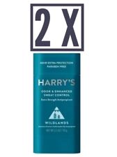 Harrys Stone Wildlands Xtra Strength Odor Sweat Control Antiperspirant 2pk