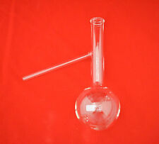 Distillation Flask 500ml 500 Ml Borosilicate Glass Boiling Steam Lab Irregular