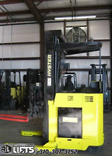Hyster N30xmdr Standup Electric Double Deep Reach Truck Forklifts 240 Mast