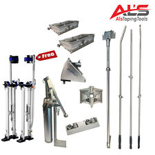 Platinum Starter Set Of Automatic Drywall Taping Tools W Free Adjustable Stilts