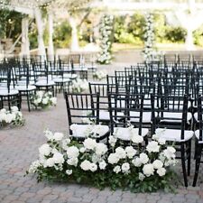 20pcs Black Pp Chiavari Chairs Accent Event Wedding Chair Ghost Chair For Party