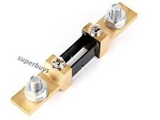 Shunt Resistor Dc 200a 75mv Current For Digital Amp Meter Ammeter Fl-20.5 Panel