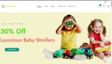 Drop Shipping Affiliate Website Baby Products Make Money  Free Hosting