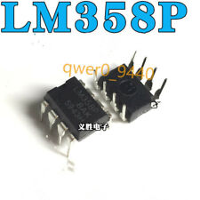 10pc New Lm358p Lm358 Inline Dip8 Dual Operational Amplifier Ic Chip