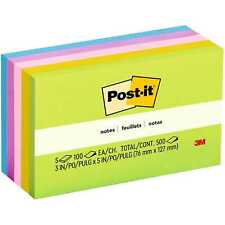 Post-it Original Pads In Jaipur Colors 3 X 5 100-sheet 5pack 6555uc