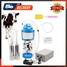 Milking Machine For Cow Electric Milker 3l Portable Pulsation Vacuum Pump