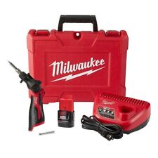 Milwaukee 2488-21 M12 Soldering Iron Kit With 3-stop Pivoting Head New