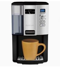 Cuisinart Single Serve 12 Cup Coffee Maker Fully Automatic Programmable- Black