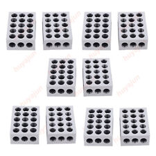 5 Matched Pairs Ultra Precision 1-2-3 Blocks Set 23 Holes 0.0001 Machinist