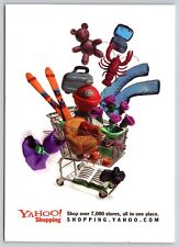 Postcard Yahoo Shopping Online Retail Advertising Shopping Cart Y2k