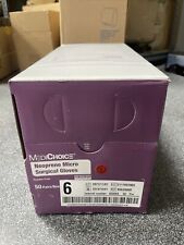 Medichoice Neoprene Micro Surgical Gloves - Size 6 50 Prs Exp 20241001