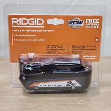 Brand New - Ridgid Ac8400802 18v 2 Ah Hyper Lithium Ion Battery Free Shipping