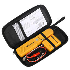 Network Rj11 Line Finder Cable Tracker Tester Toner Electric Wire Tracer Pouch