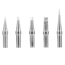 5x Soldering Tips Soldering Head Replacement For Wesd50 Wcc100 Soldering