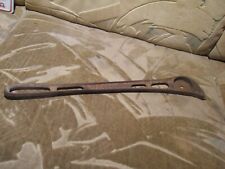 Vintage - Rein Leitzke W18 Cast Iron Barb Wire Fence Stretcher 20 As Pictured