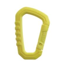 Asp 56218 Neon Yellow Large 3.5 Polymer Carabiner Identify And Connect