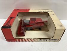 164 Mf Massey Ferguson 8590 Rotary Combine Tractor Diecast New By Scale Models