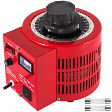 Variac Transformer Variable 1000va Ac Voltage Regulator 0-130v Us Plug Metered