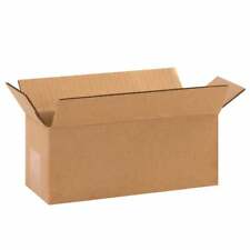 Long Corrugated Boxes For Shipping Packing Moving 10x4x4 Kraft 25bundle
