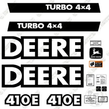 Fits John Deere 410e Decal Kit Backhoe - 7 Year 3m Vinyl
