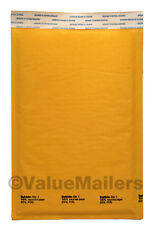 1 7.25 X12 Kraft Bubble Lite Mailers Dvd Padded Envelopes Bags 25 100 To 2000