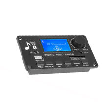 Bluetooth Audio Decoder Board Module Usb Aux Sd Fm Radio Lossless Mp3 W Screen