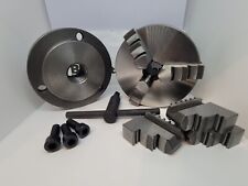 New Atlas Craftsman 4 Dia. 3-jaw Chuck With 1-8 Spindle Mount For 6 Lathes