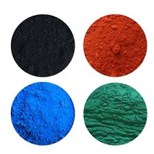 4 Color Iron Oxide Pigments Powder For Mortar Paver Paint Non Toxic